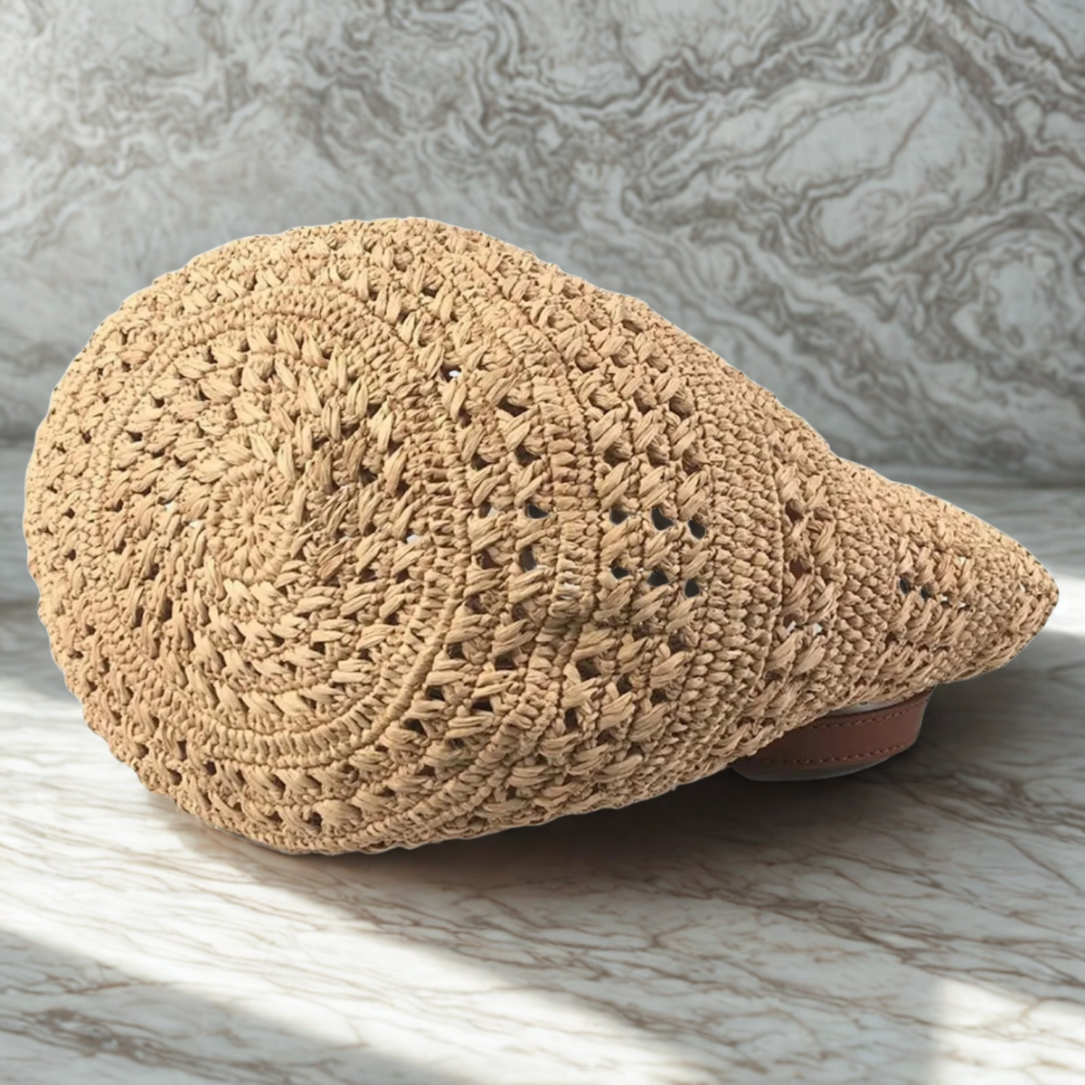 YVES SAINT LAURENT – PANIER BAG IN RAFFIA