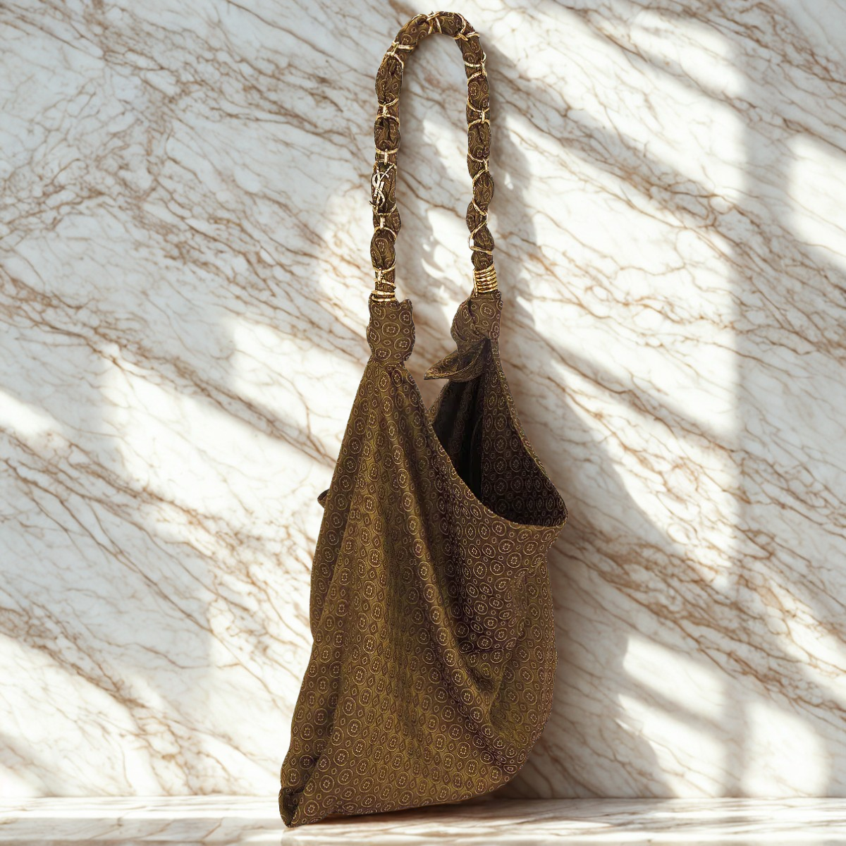 YVES SAINT LAURENT – AMALIA BAG IN JACQUARD